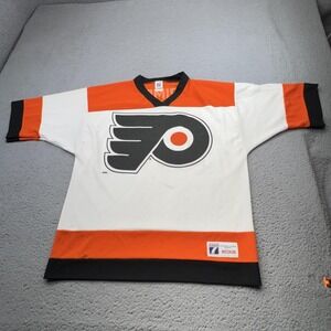 Vintage Philadelphia Flyers Keith Primeau Jersey Mens Medium NHL Hockey Logo 7